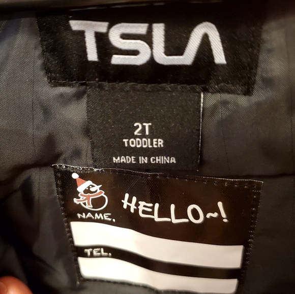 TSLA Toddler Girl Winter Snow Bib Waterproof Overalls, Ripstop Ski Pants 2T - Picture 8 of 10